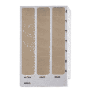 Dávkovač liekov typ 02 týždenný 1 ks